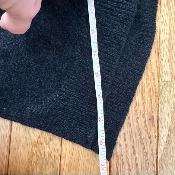 Alice + Olivia Wool Angora Asymmetric Hem Sweater - Picture 7 of 7